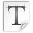 font