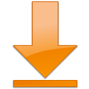 arrow,download,orange