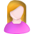 female,ginger,pink,user,white
