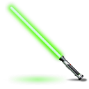 green,light,saber,star,wars