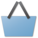 basket,blue,shopping
