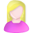 blond,female,pink,user,white