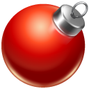 ball,christmas,red