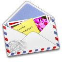 Air,Mail,Stamp,Photo