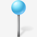 Map,Marker,Ball,Azure