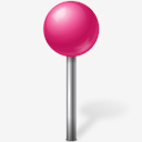 Map,Marker,Ball,Pink