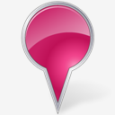 MapMarker,Bubble,Pink