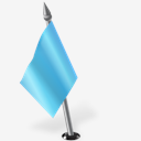 MapMarker,Flag,Left,Azure