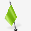 MapMarker,Flag,Left,Chartreuse