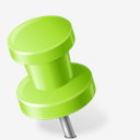 MapMarker,PushPin,Left,Chartreuse