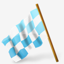 Map,Marker,ChequeredFlag,Left,Azure