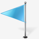 Map,Marker,Flag,Left,Azure