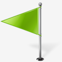Map,Marker,Flag,Left,Chartreuse
