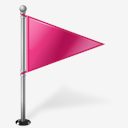 Map,Marker,Flag,Right,Pink