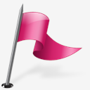 Map,Marker,Flag,Right,Pink