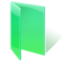 folder,green,open