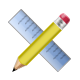 and,pencil,ruler