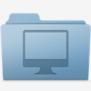 Computer,Folder,Blue