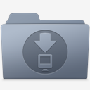 Downloads,Folder,Graphite