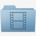 Movie,Folder,Blue