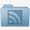 RSS,Folder,Blue