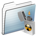 Burnable,Folder,alt,Graphite,stripe,Sidebar
