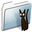 Cat,Folder,Graphite