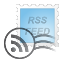 cyan,feed,post,rss,stamp