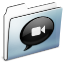 iChat,Folder,Graphite