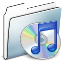 iTunes,Folder,Graphite