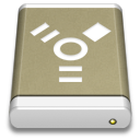 Lightbrown,External,Drive,FireWire