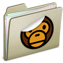 Lightbrown,Sticker,MILO