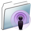 Podcast,Folder,Graphite
