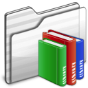 Library,Folder,white
