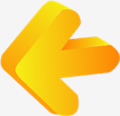Yellow,3D,arrow,left