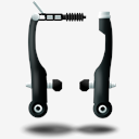 icontexto,mountain,bike,brake