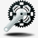 icontexto,mountain,bike,crankset