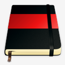 moleskine,red,notebook
