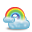 cloud,rainbow,weather