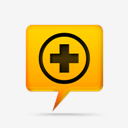 yellow,comment,bubbles,signs,first,aid