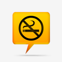yellow,comment,bubbles,signs,no,smoking