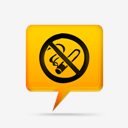 yellow,comment,bubbles,signs,no,smoking