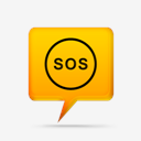 yellow,comment,bubbles,signs,sos,circled,sc