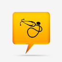 yellow,comment,bubbles,signs,stetoscope,sc