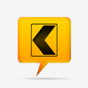yellow,comment,bubbles,signs,z,roadsign