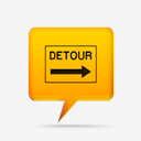 yellow,comment,bubbles,signs,z,roadsign