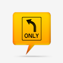 yellow,comment,bubbles,signs,z,roadsign
