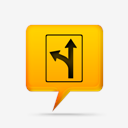 yellow,comment,bubbles,signs,z,roadsign
