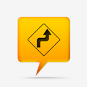 yellow,comment,bubbles,signs,z,roadsign