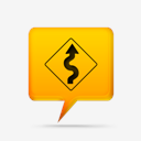 yellow,comment,bubbles,signs,z,roadsign